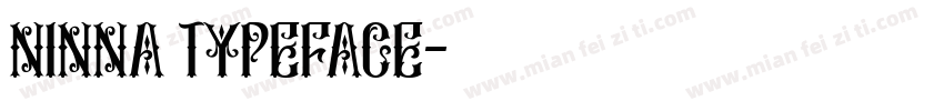NINNA TYPEFACE字体转换